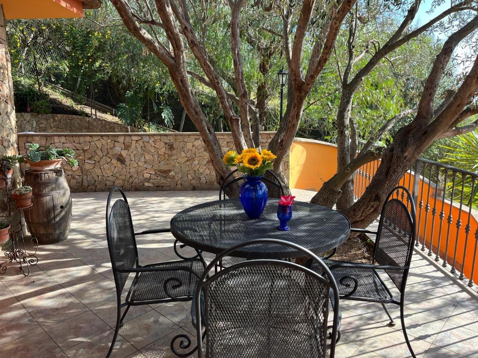 Villa Con Giardino Vista Mare Capitana Exterior photo